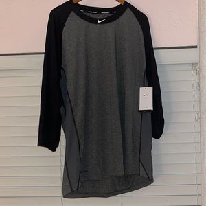 3/4 sleeve Nike baseball shirt